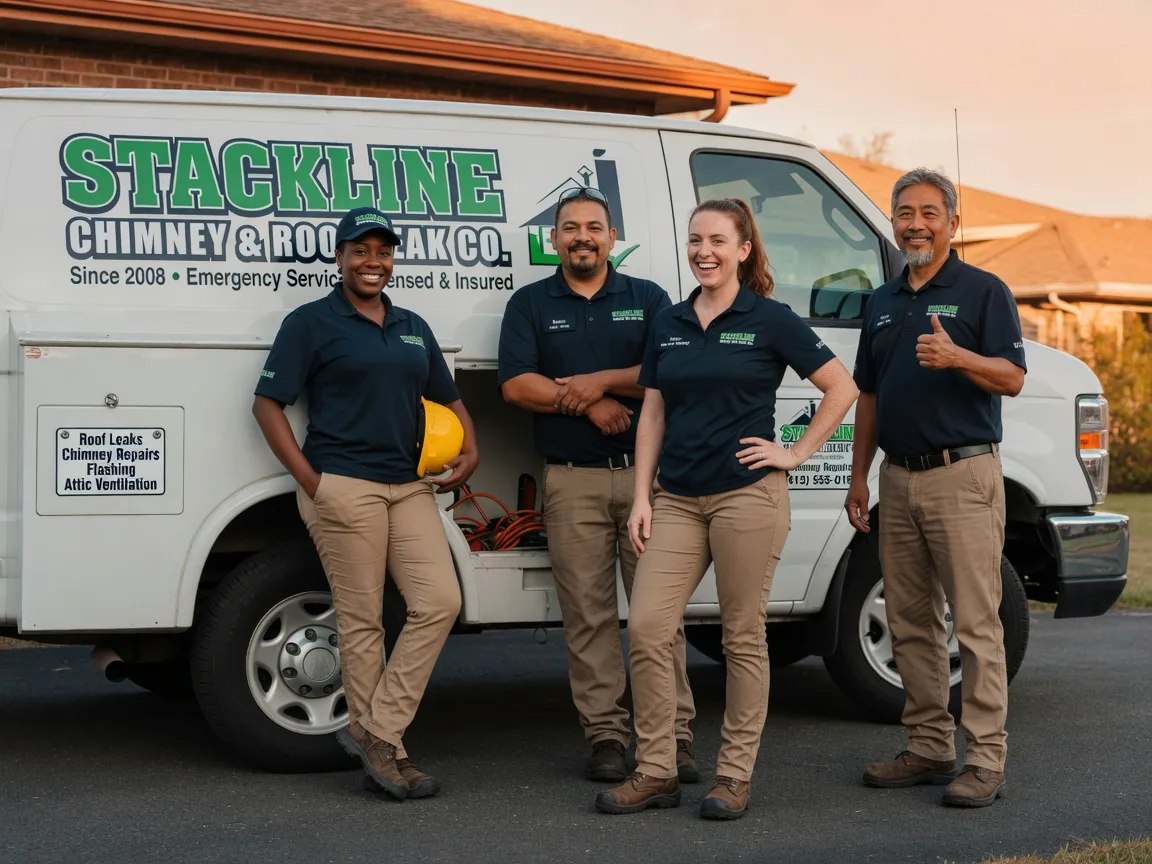 Chimney flashing repair company in Laconia, IN